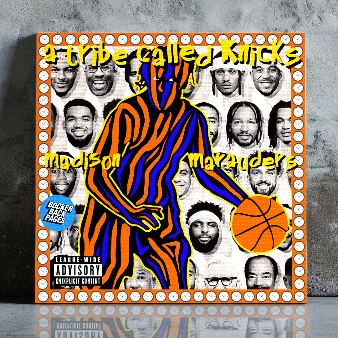 A Tribe Called Knicks Mounted Canvas Art Print