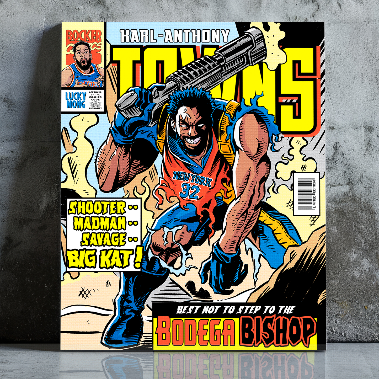 Bodega Bishop Mounted Canvas Art Print