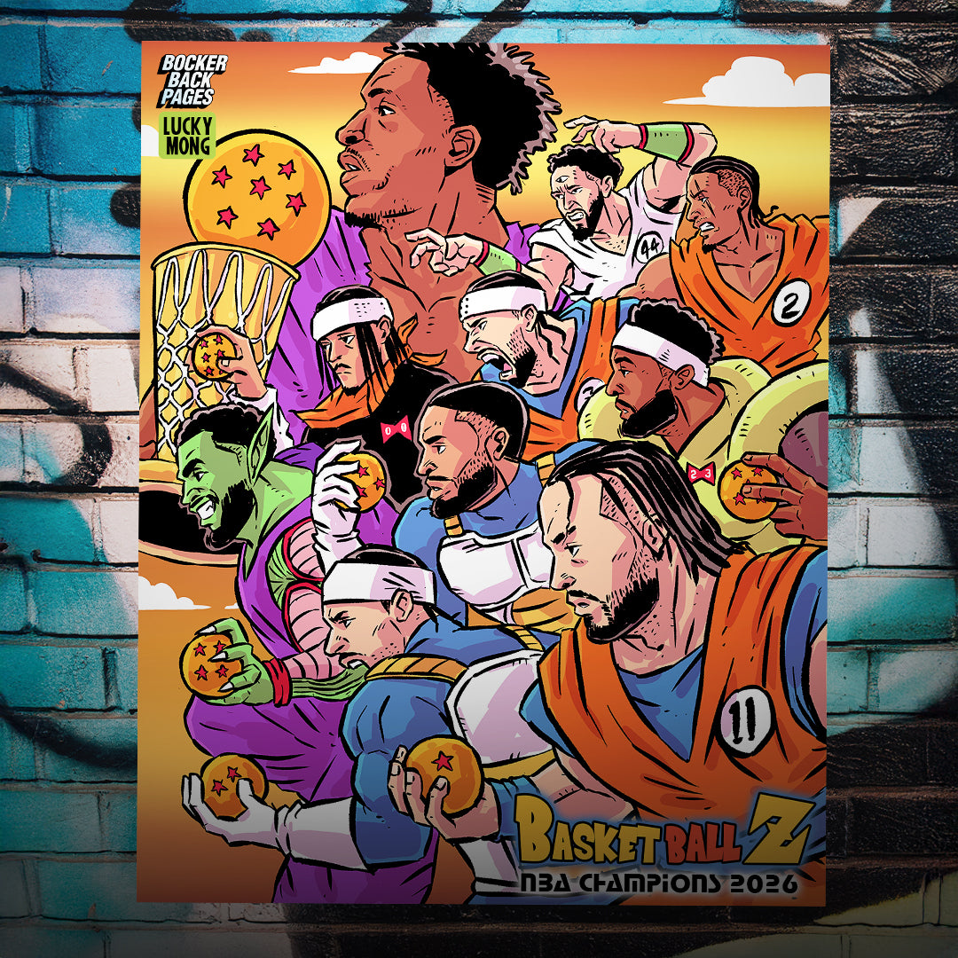 Champions - Basket Ball Z Poster Art Print