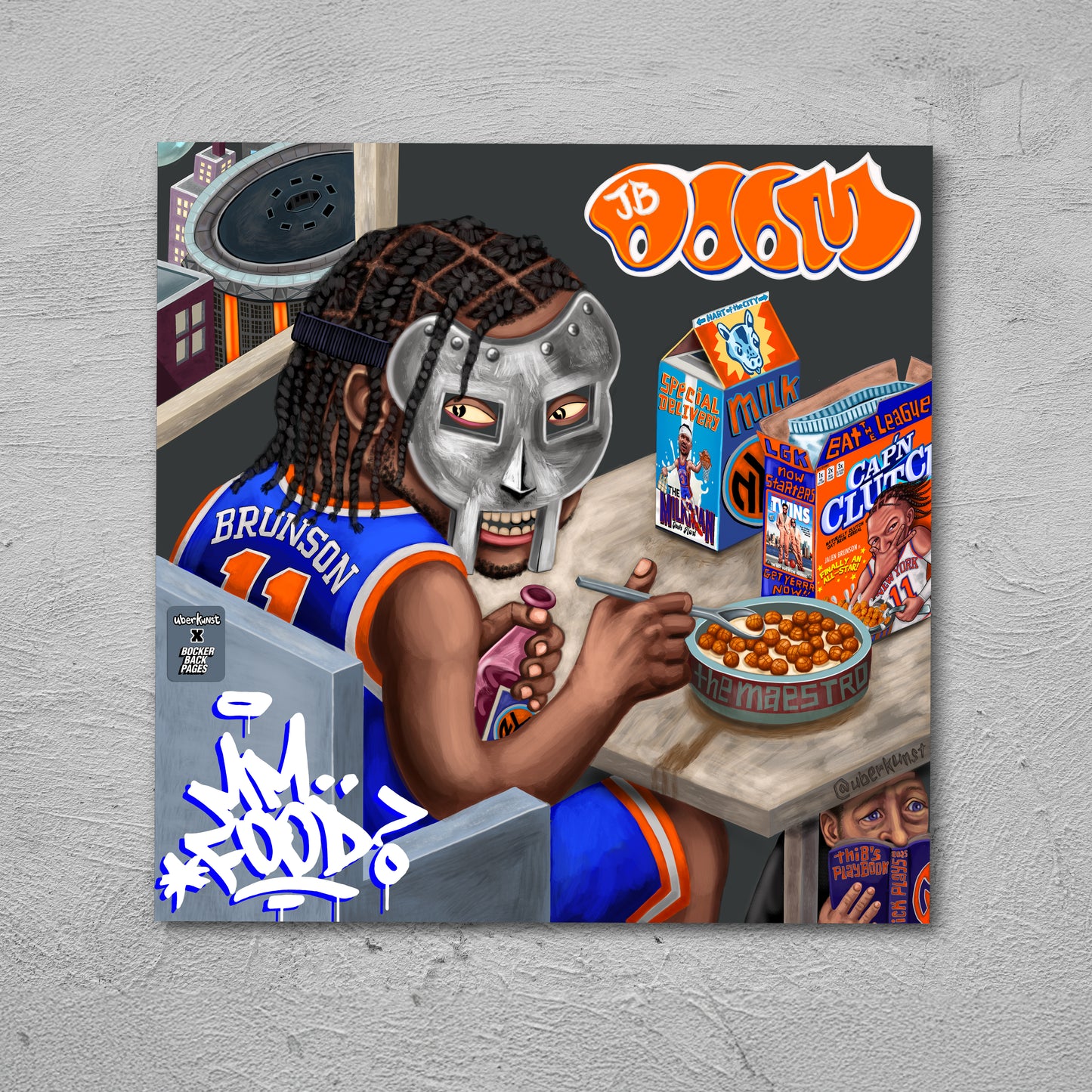 JB DOOM Poster Art Print