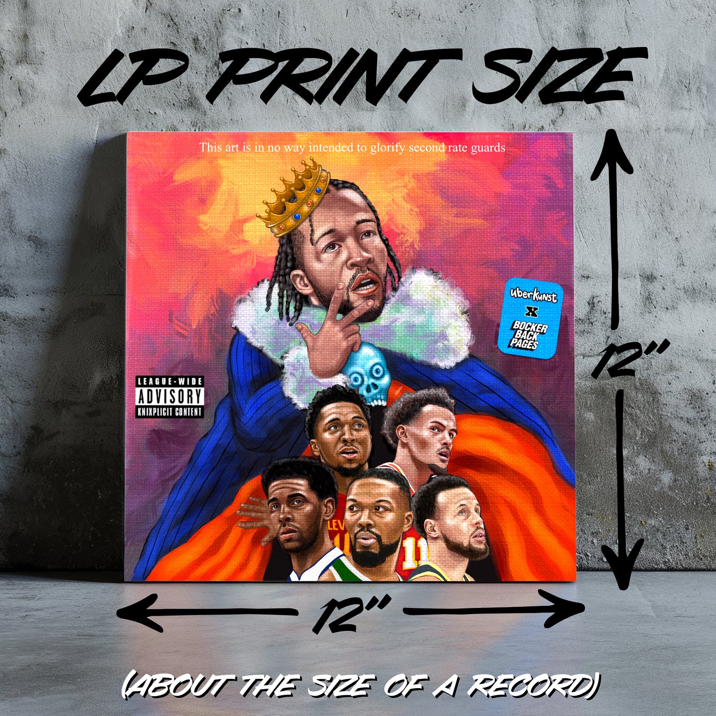 J-Brun: King of Guards (KOG) Canvas Art Print