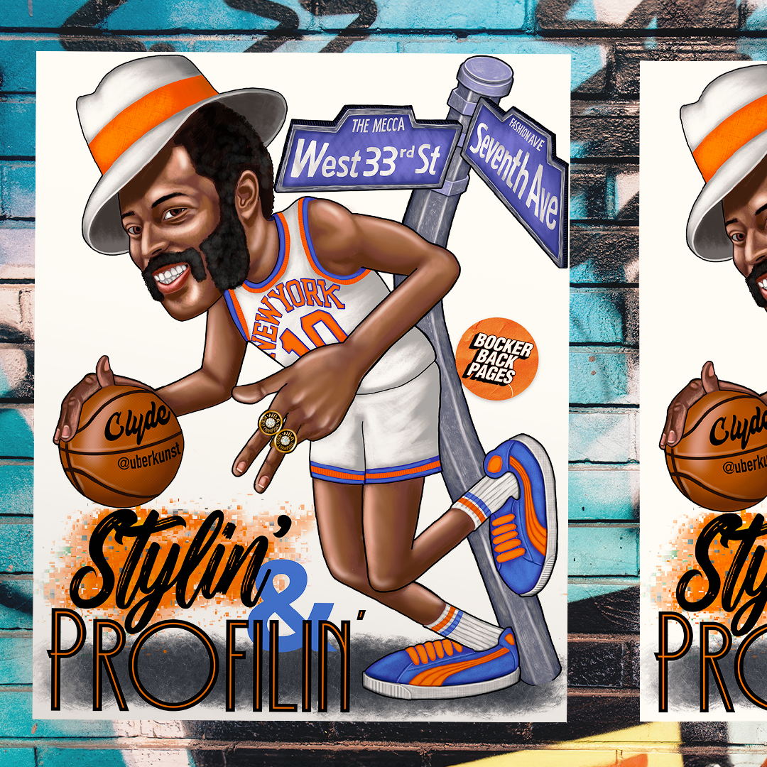 Clyde Stylin' & Profilin' Wall Poster Art Print
