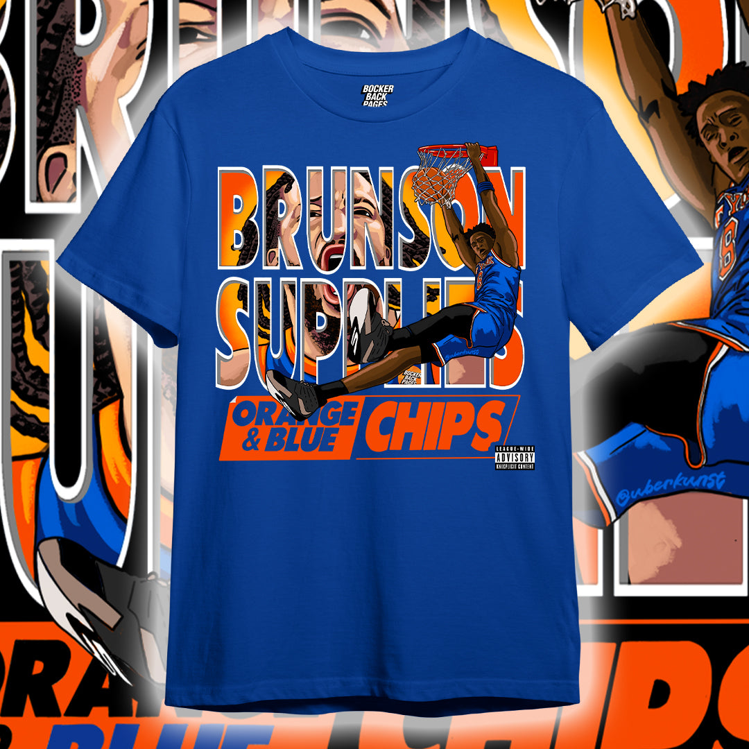 Brunson Supplies - Orange & Blue Chips