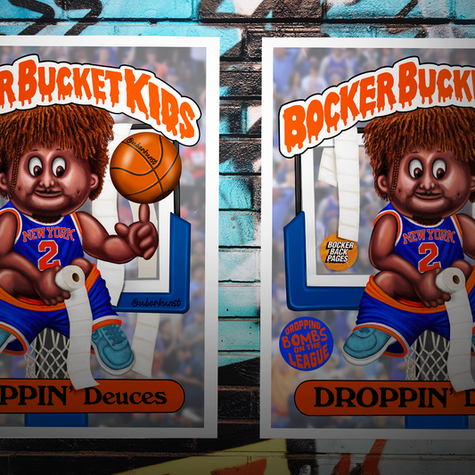 DROPPIN' Deuces Wall Poster Art Print