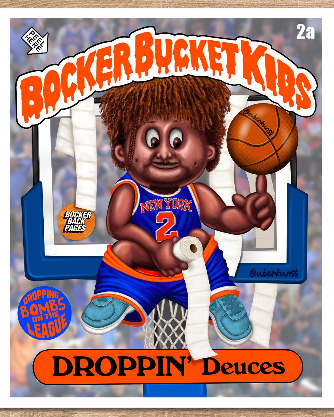 DROPPIN' Deuces Wall Poster Art Print