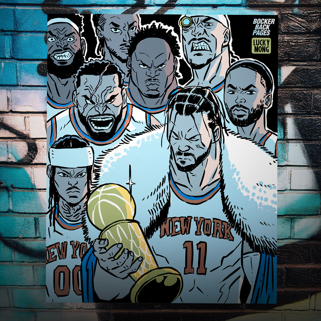Invincible Knicks Poster Art Print