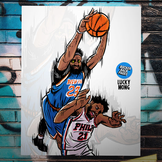Mitch Rob Dunk Poster Art Print